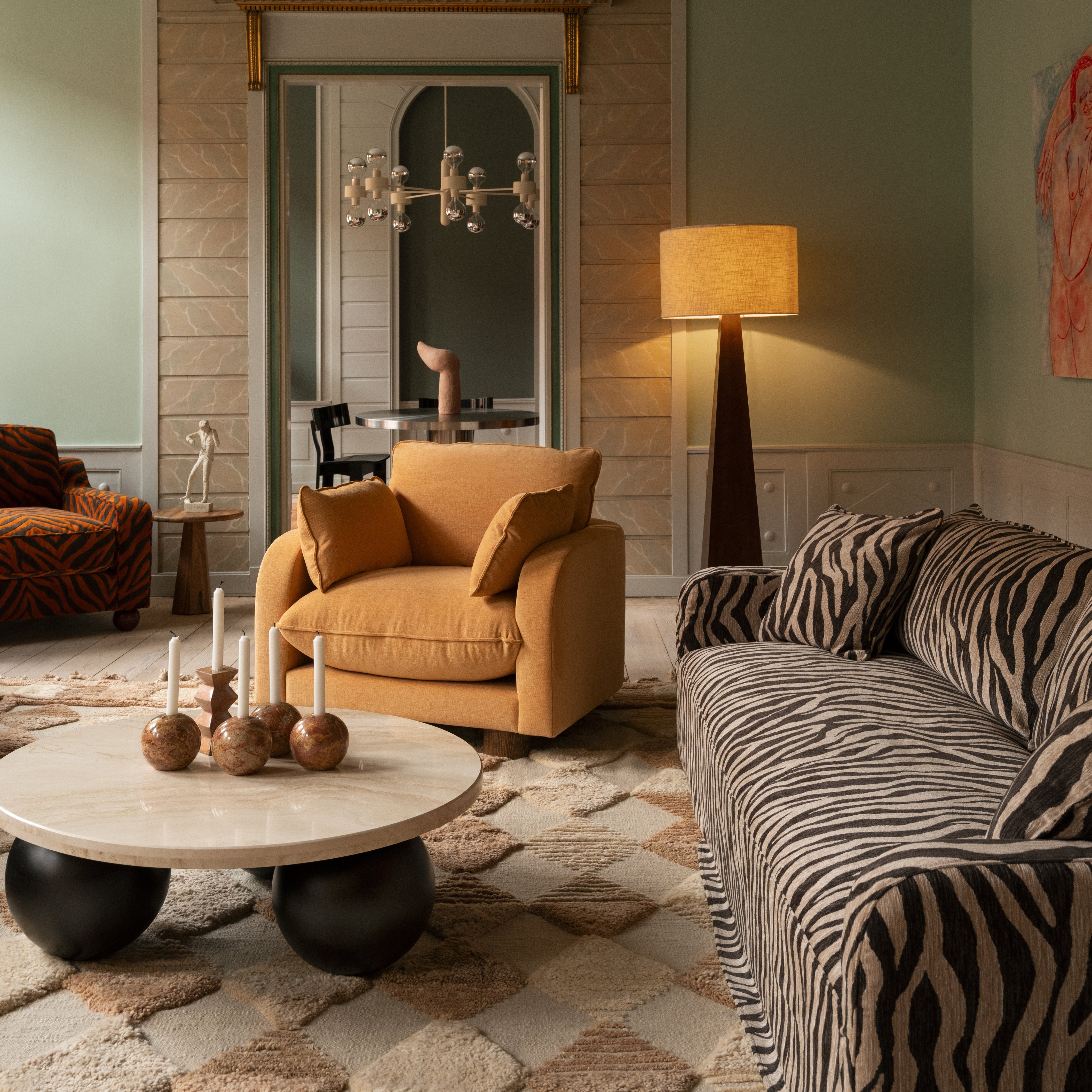 Pyramid Floor Lamp