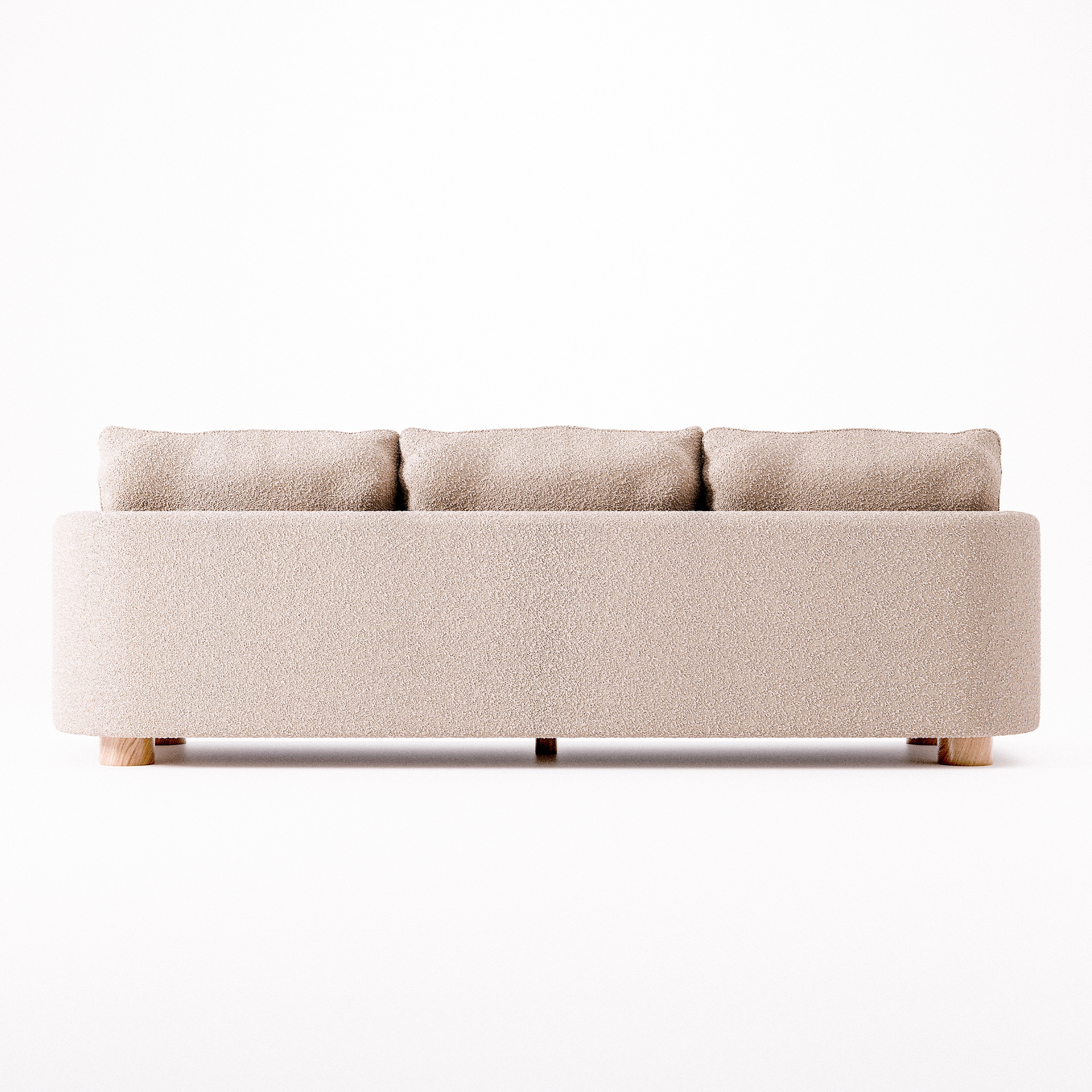Miles Sofa Boucle Beige