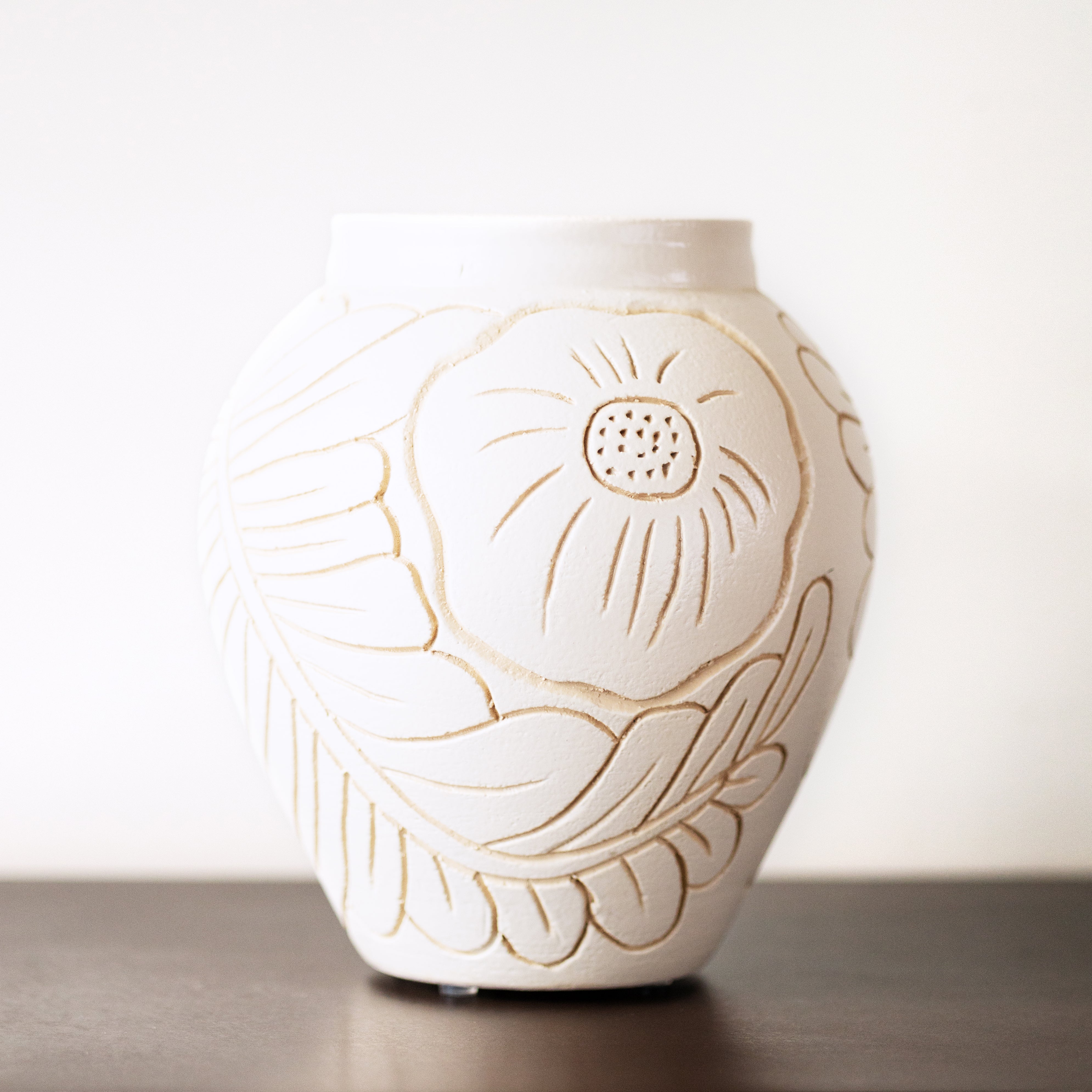 Frida Vase Small White