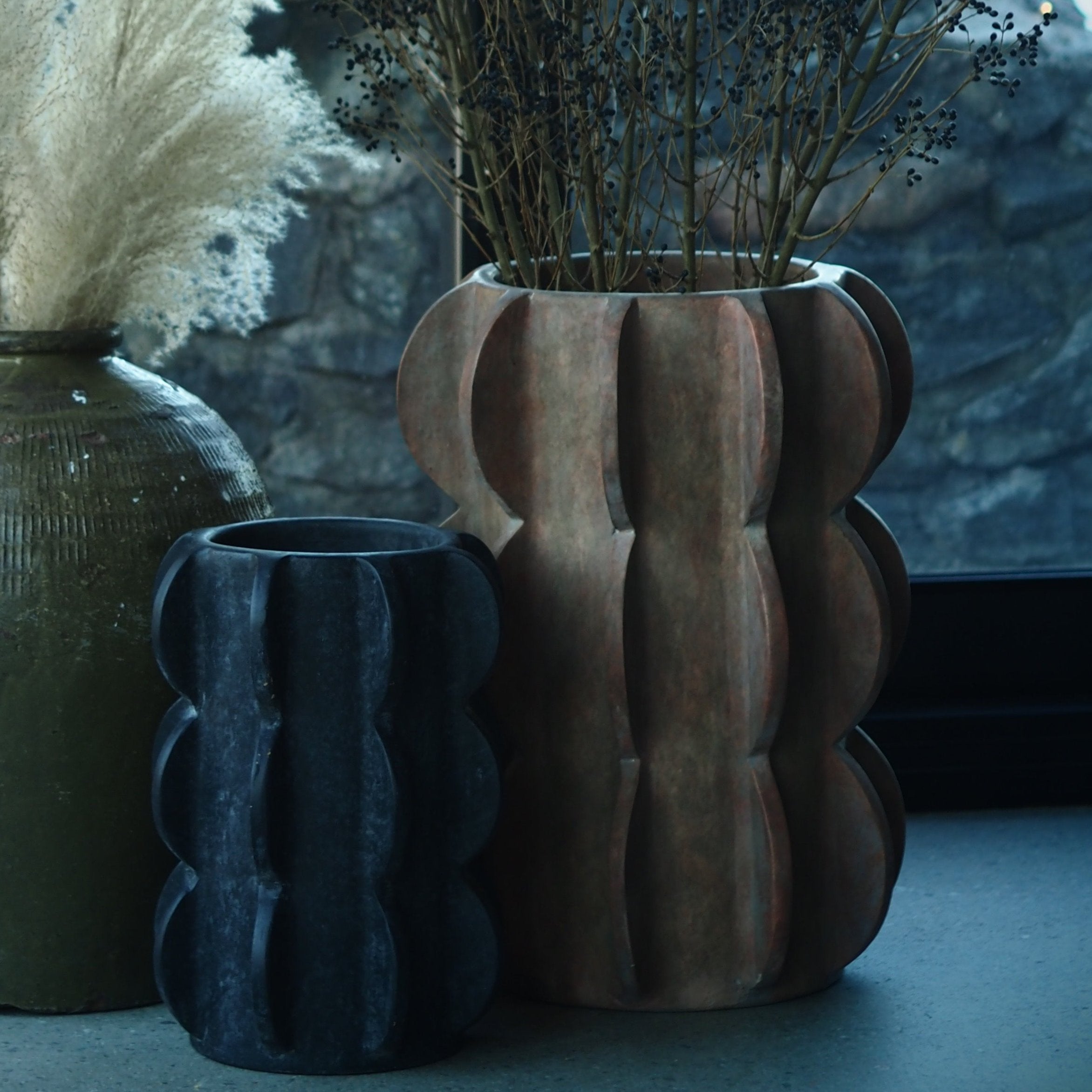 Arcissimo Vase Brown Large