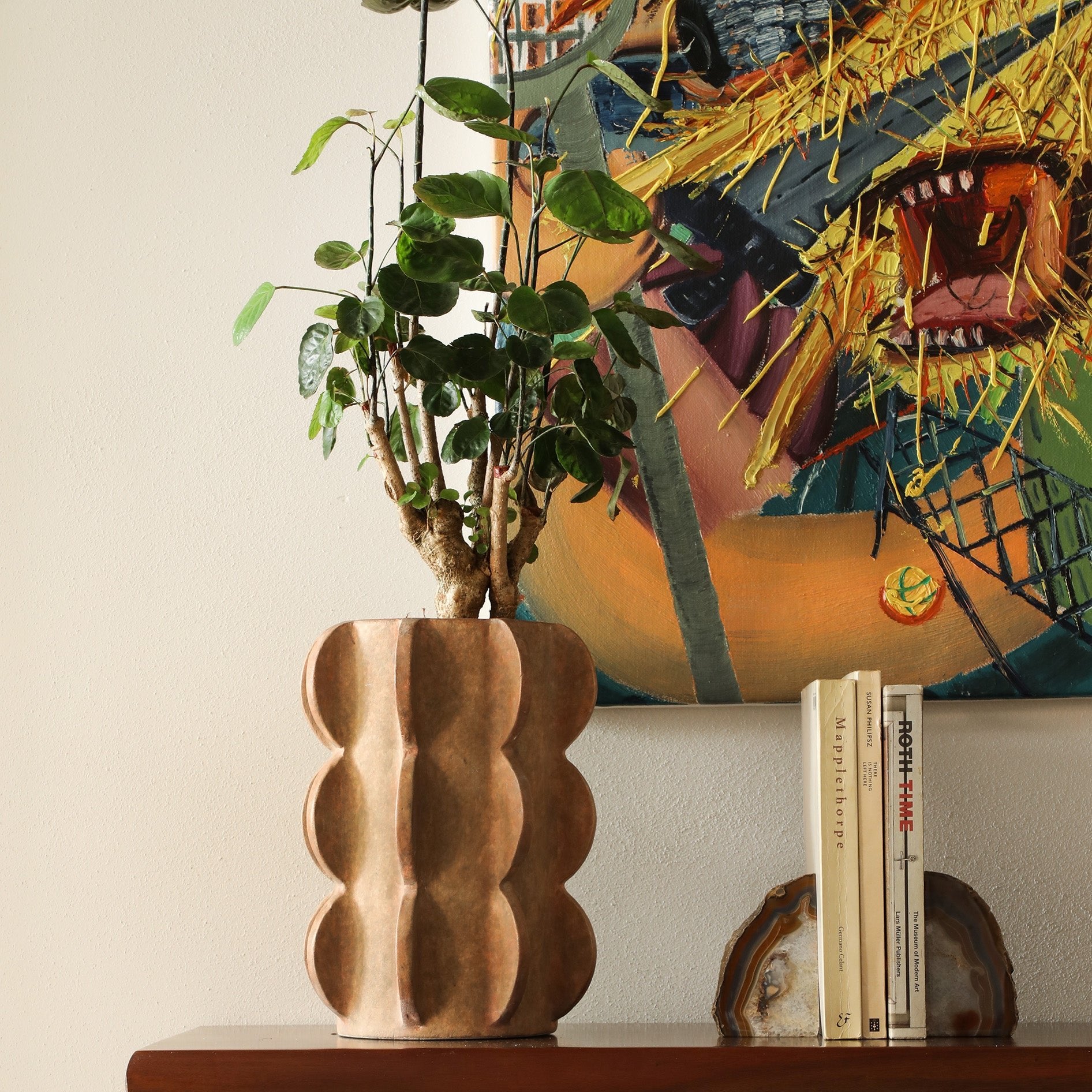 Arcissimo Vase Brown Medium