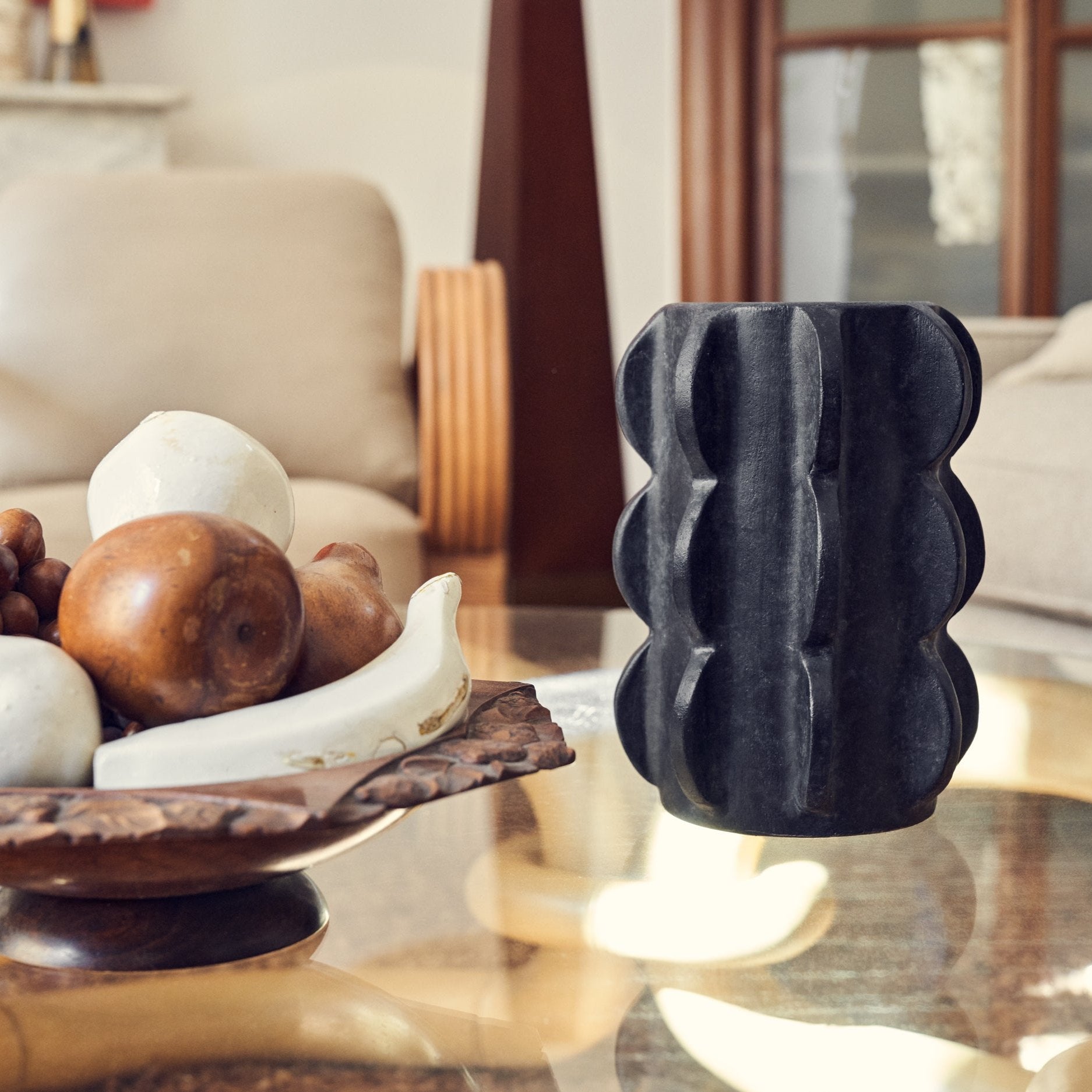 Arcissimo Vase Black Small