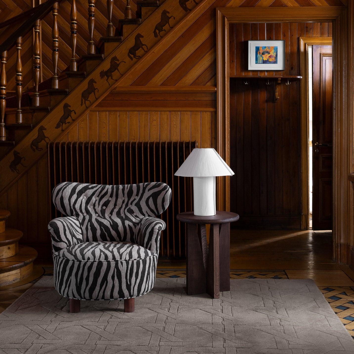 Elias Armchair Zebra