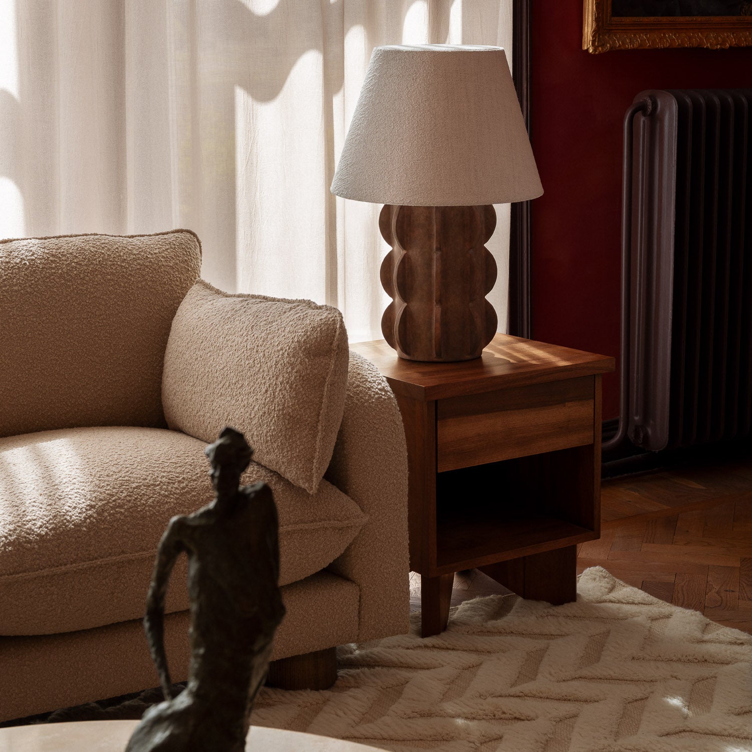 Arcissimo Table Lamp Brown Large