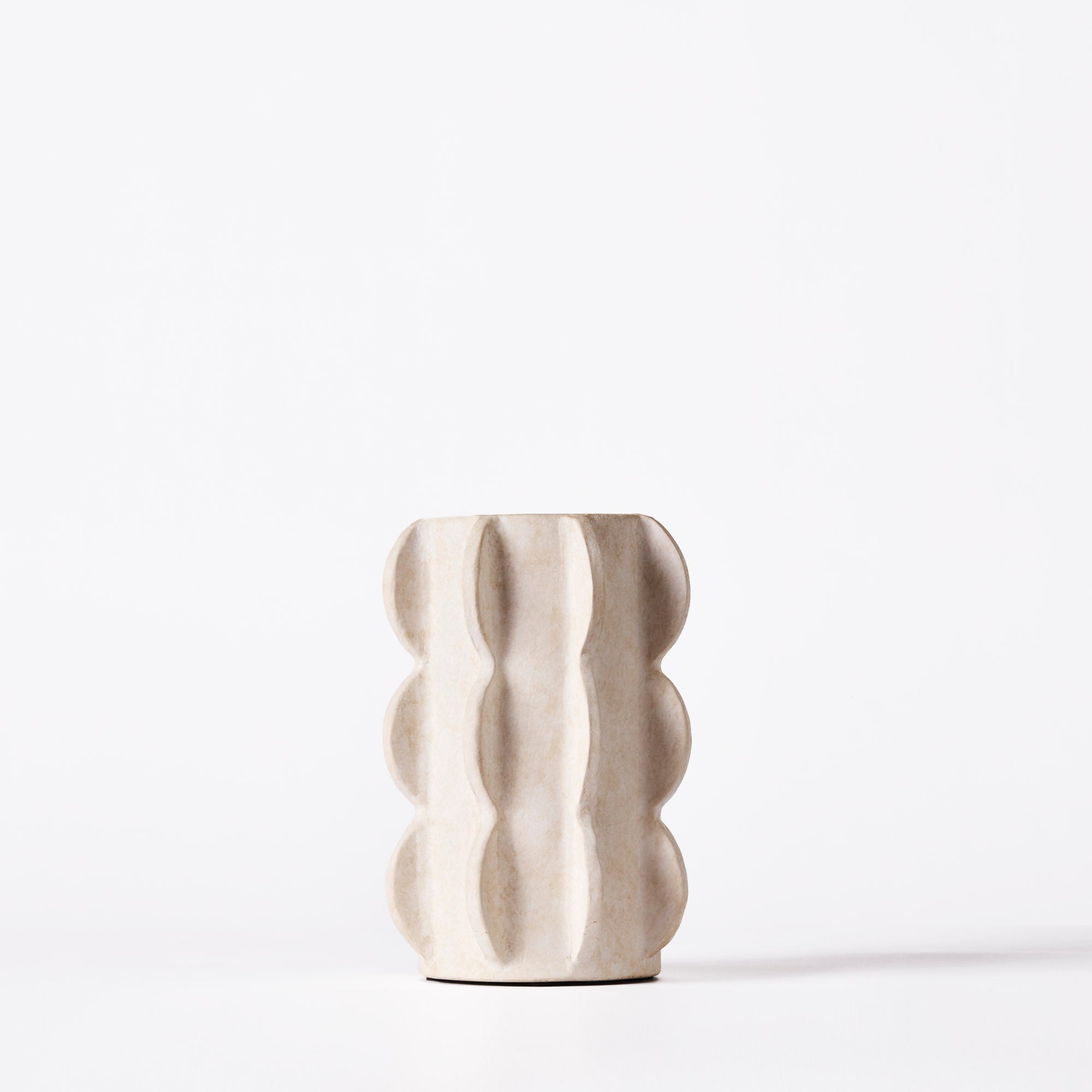 Arcissimo Vase White Medium - Dusty Deco