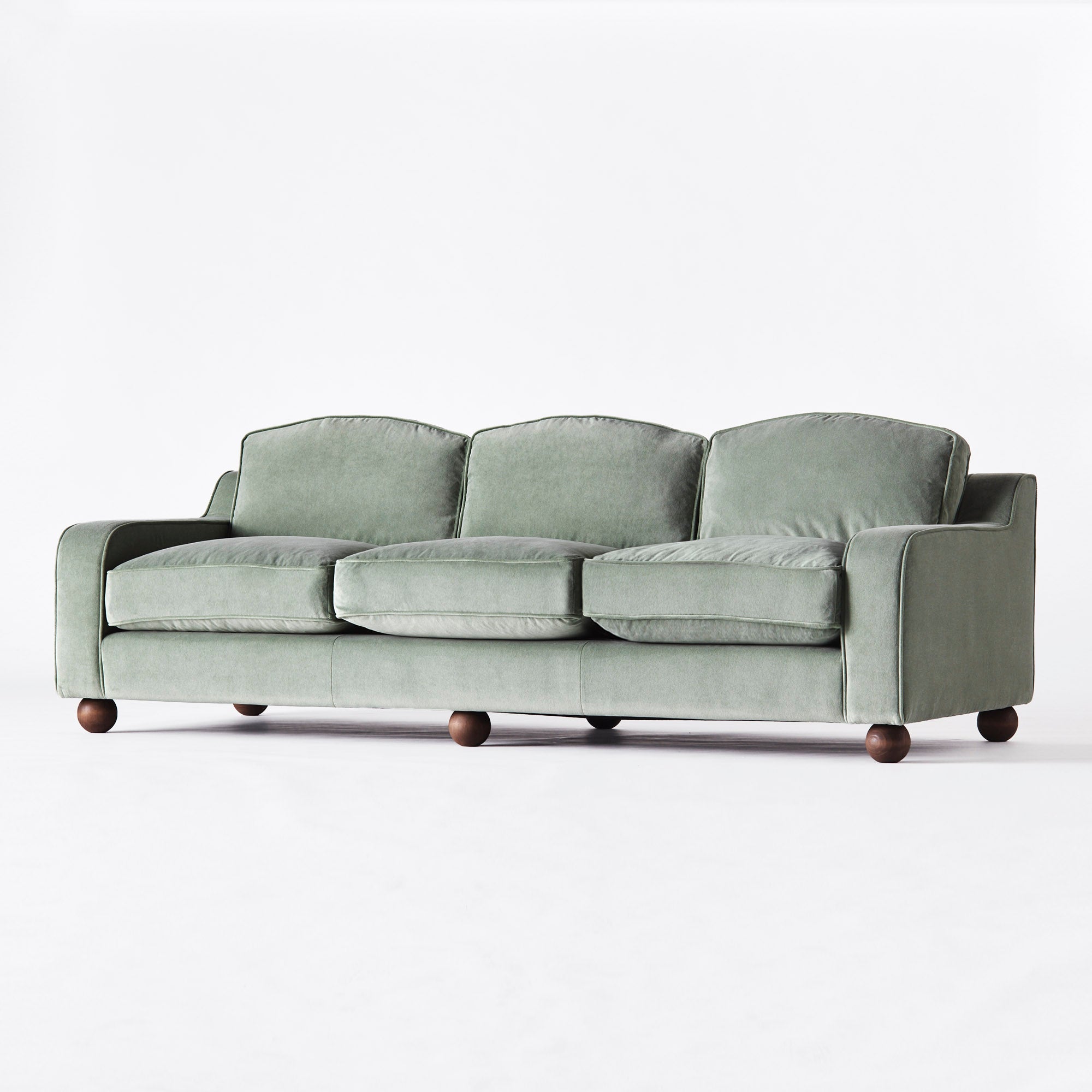 Lola Sofa Velvet Green